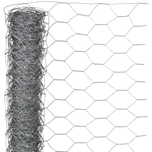 Nature Nature Ståltrådsnät hexagonalt 1x10 m 40 mm galvaniserat stål