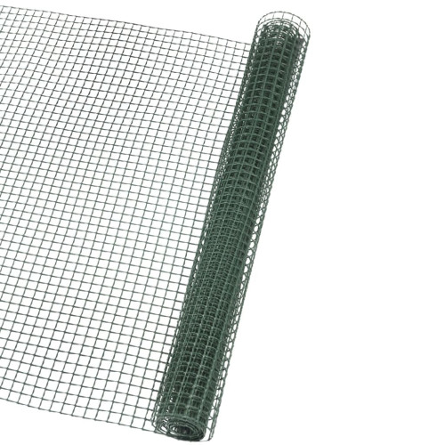 Nature Nature Staketväv fyrkantig mesh 5x5 mm 1x3 m grön