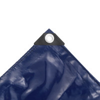Produktbild för Presenning 650 g/m² 4x4 m blå