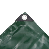 Produktbild för Presenning 650 g/m² 2x3 m grön