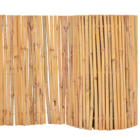 Produktbild för Staket bambu 500x50 cm