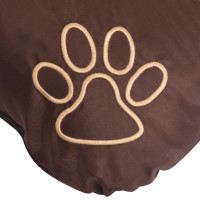 Produktbild för Hundbädd storlek L brun