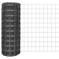 Produktbild för Eurofence stål 10x1 m grå