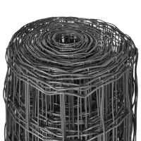 Produktbild för Eurofence stål 10x1 m grå