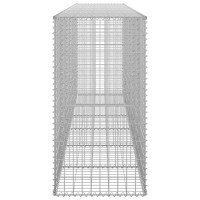 Miniatyr av produktbild för Gabionmur i galvaniserat stål 300x50x100 cm