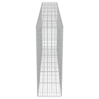 Produktbild för Gabionmur i galvaniserat stål 300x50x150 cm