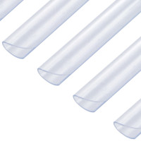 Produktbild för Klämmor för insynsskydd 100 st PVC genomskinlig