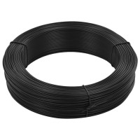 Produktbild för Stagtråd 250 m 0,9/1,4 mm stål antracit