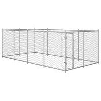 Produktbild för Hundgård för utomhusbruk 7,6x3,8x1,9 m