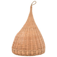 Produktbild för Kattkoja med dyna 40x60 cm naturlig pil tipi