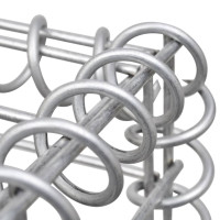 Produktbild för Spiraler till gabion 24 st galvaniserat stål 100 cm