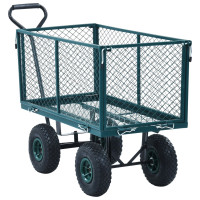 Produktbild för Trädgårdsvagn grön 350 kg