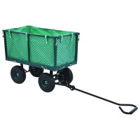 Produktbild för Trädgårdsvagn grön 350 kg