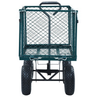 Produktbild för Trädgårdsvagn grön 350 kg
