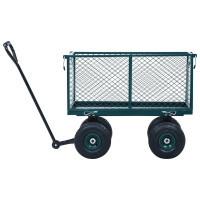 Produktbild för Trädgårdsvagn grön 350 kg