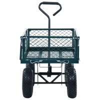 Produktbild för Trädgårdsvagn grön 250 kg
