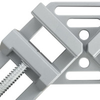 Miniatyr av produktbild för Hörntving dubbelt handtag 95 mm aluminium