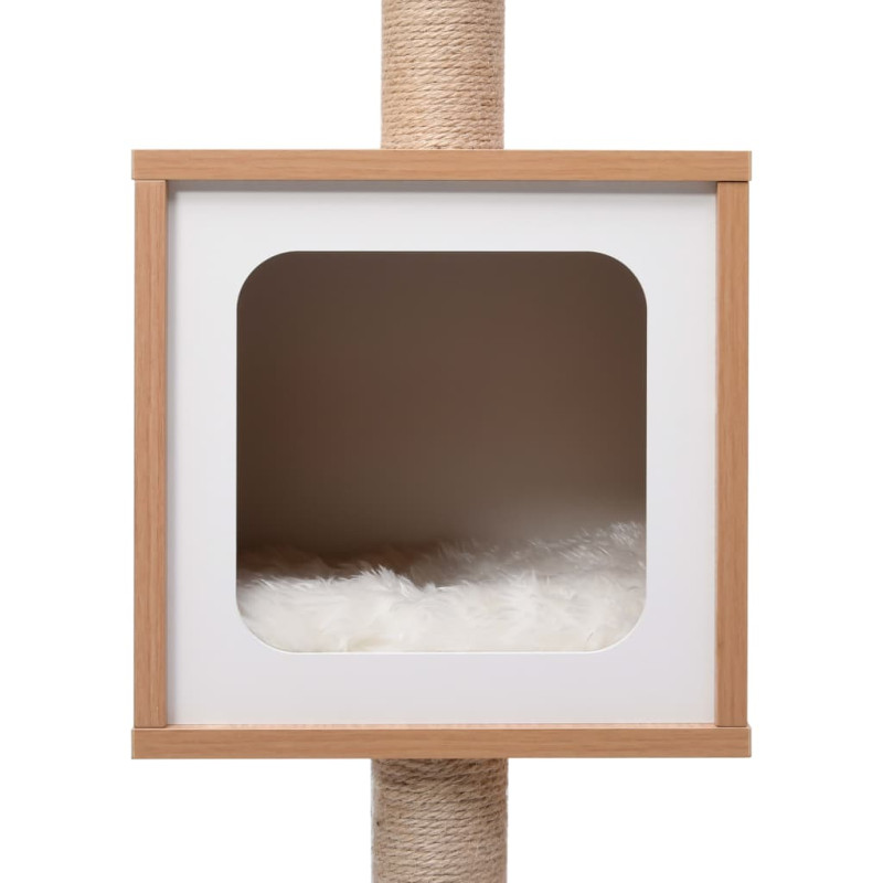Produktbild för Klösträd med klösmatta i sisal 82 cm