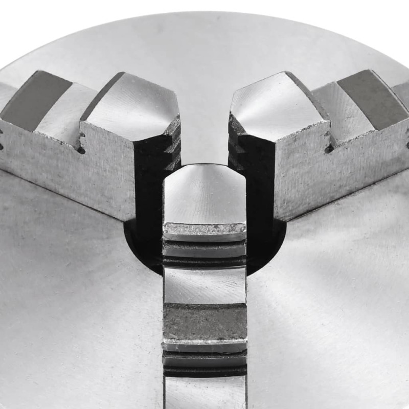 Produktbild för 3-backs självjusterande svarvchuck 125 mm stål