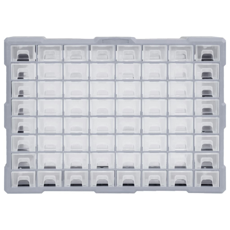 Produktbild för Sortimentskåp med 64 lådor 52x16x37,5 cm