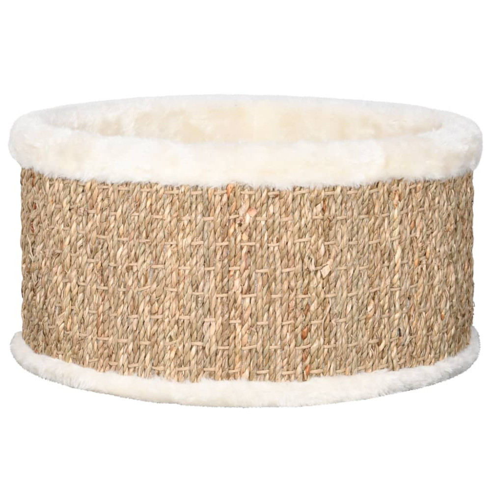 Produktbild för Rund kattkorg 36 cm sjögräs