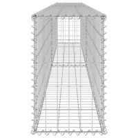 Produktbild för Gabionmur i galvaniserat stål 300x30x50 cm