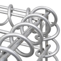 Produktbild för Gabionmur galvaniserat stål 300x30x150 cm