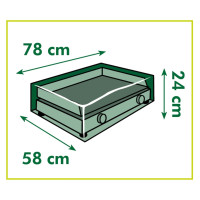 Miniatyr av produktbild för Nature Överdrag för plancha-grill 78x58x24 cm