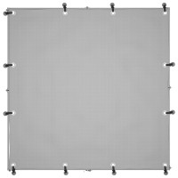 Produktbild för Hundgård silver 110x110x110 cm stål