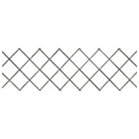 Produktbild för Spaljéstaket 5 st grå granträ 180x60 cm
