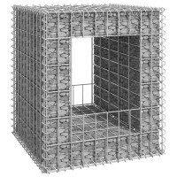 Miniatyr av produktbild för Gabionkorg stolpform 50x50x60 cm järn