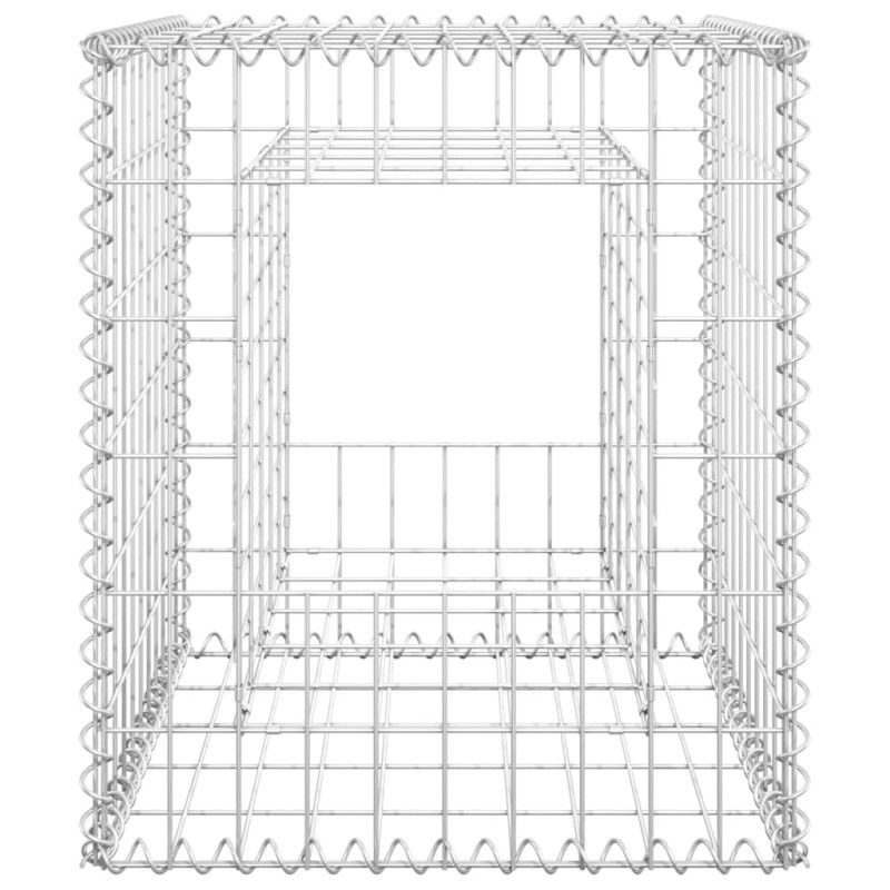 Produktbild för Gabionkorg stolpform 50x50x60 cm järn