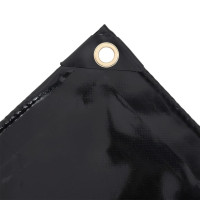 Produktbild för Presenning 650 g/m² 1,5x10 m svart