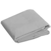 Produktbild för Presenning 260 g/m² 8x10 m grå HDPE