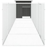 Produktbild för Hönsbur antracit 600x91x100 cm galvaniserat stål