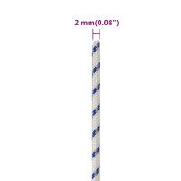 Produktbild för Båtlina vit 2 mm 50 m polypropylen