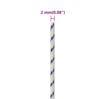 Produktbild för Båtlina vit 2 mm 100 m polypropylen