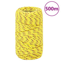 Produktbild för Båtlina gul 2 mm 500 m polypropen