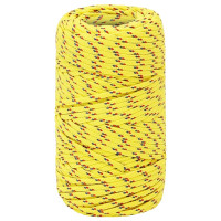 Produktbild för Båtlina gul 2 mm 500 m polypropen