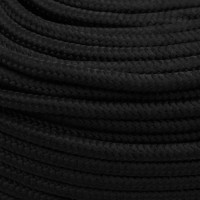 Produktbild för Rep svart 10 mm 50 m polyester