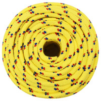 Produktbild för Båtlina gul 14 mm 250 m polypropen