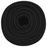 Produktbild för Rep svart 14 mm 50 m polyester