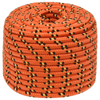 Produktbild för Båtlina orange 14 mm 250 m polypropylen