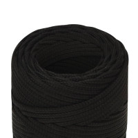 Produktbild för Rep svart 2 mm 250 m polyester