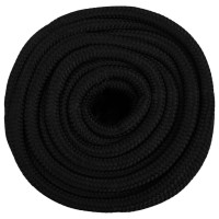 Produktbild för Rep svart 18 mm 100 m polyester