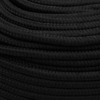 Produktbild för Rep svart 10 mm 100 m polyester