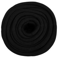 Produktbild för Rep svart 18 mm 50 m polyester