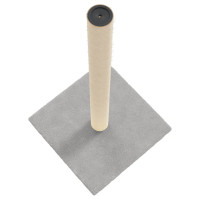 Produktbild för Klöspelare i sisal ljusgrå 35x35x70 cm