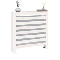 Produktbild för Elementskydd Vit 79,5x19x84 cm massiv furu