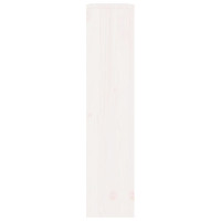 Produktbild för Elementskydd Vit 79,5x19x84 cm massiv furu
